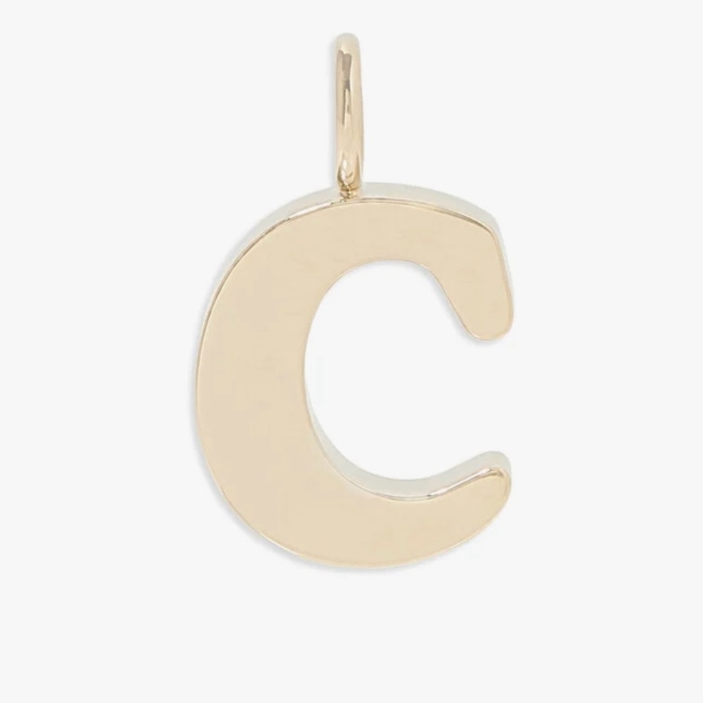 Brand new Brass alphabet C Chloe Charm
